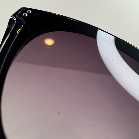 NANETTE LEOPRE SUNGLASSES HHNN0214-R NN313 OX BLACK SUNGLASSES - Picture 13 of 15